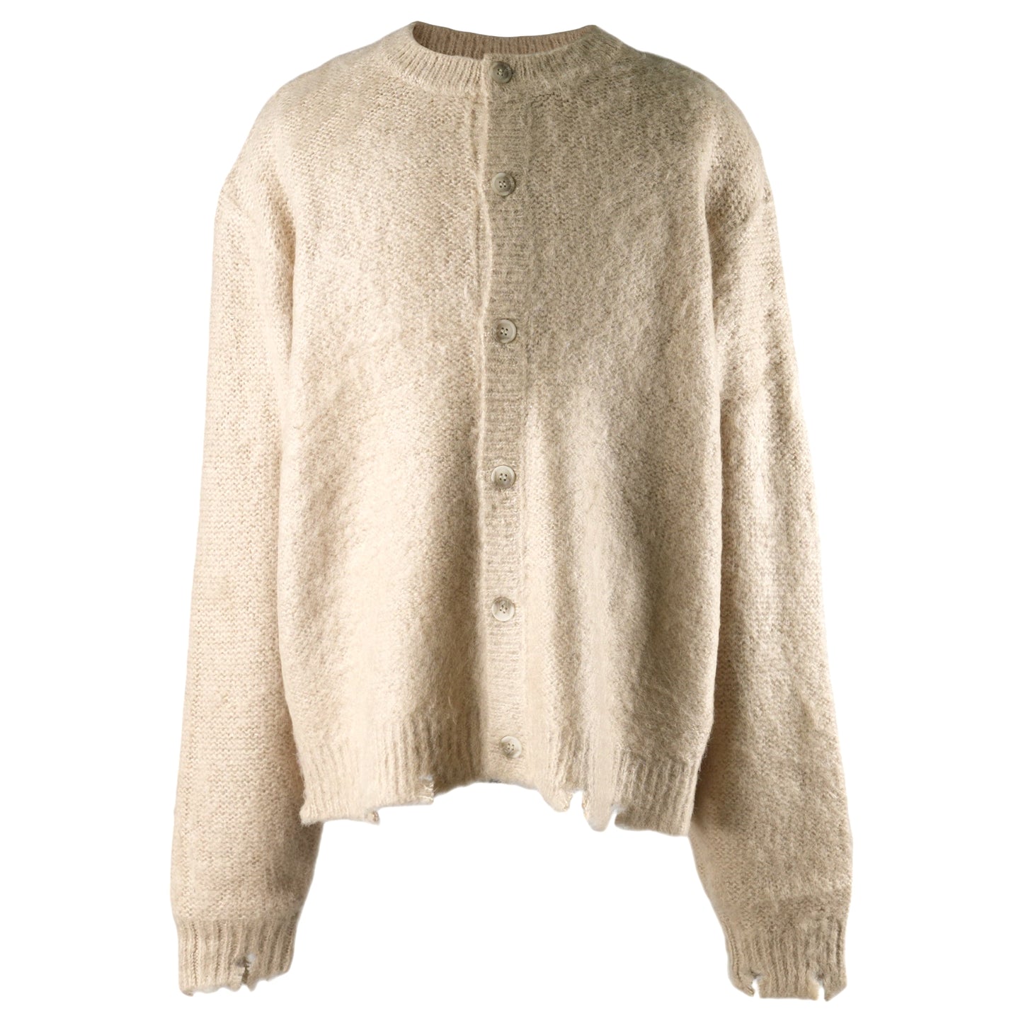 GUSA FUZZY CARDIGAN / F1WJ:OX TAN MULTI