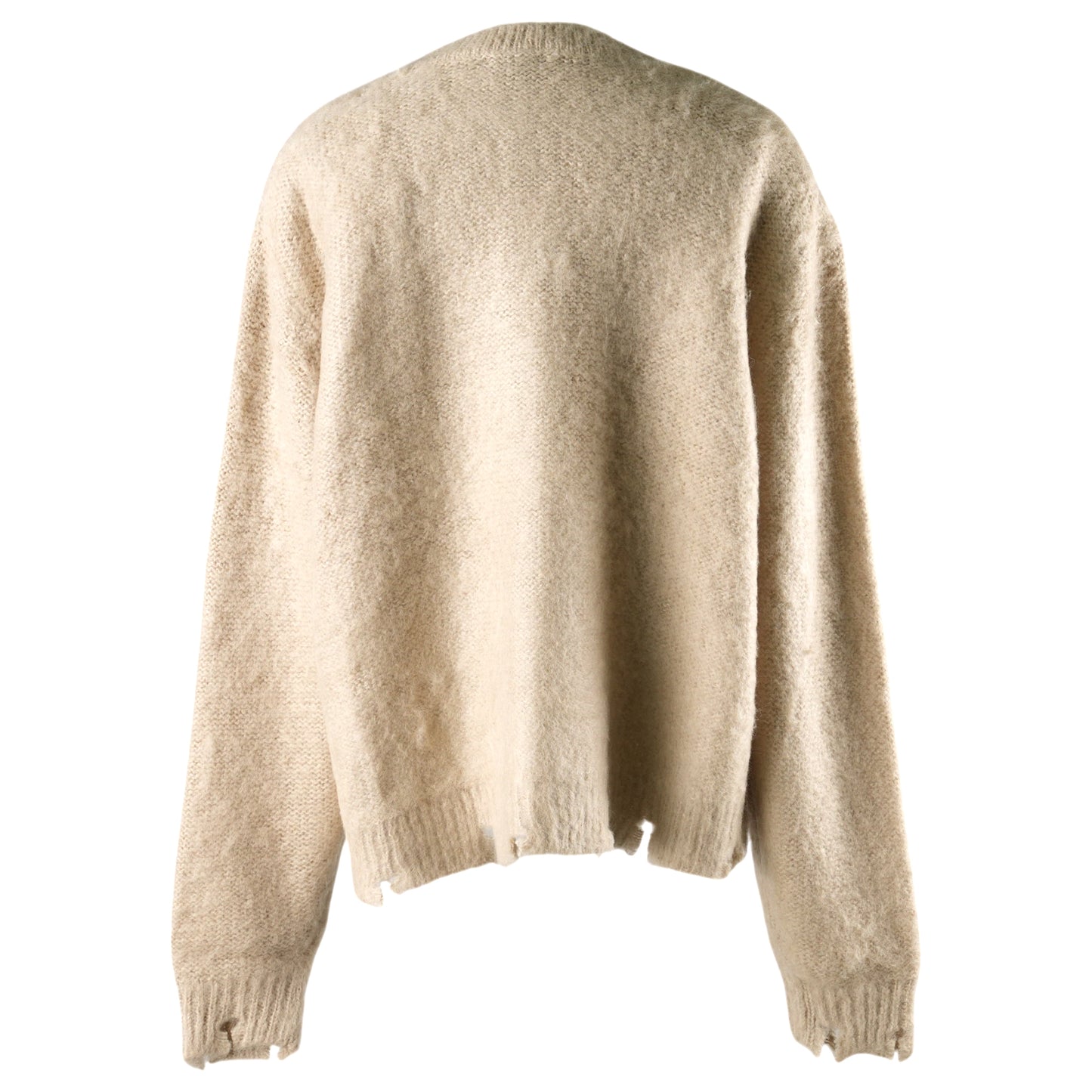 GUSA FUZZY CARDIGAN / F1WJ:OX TAN MULTI