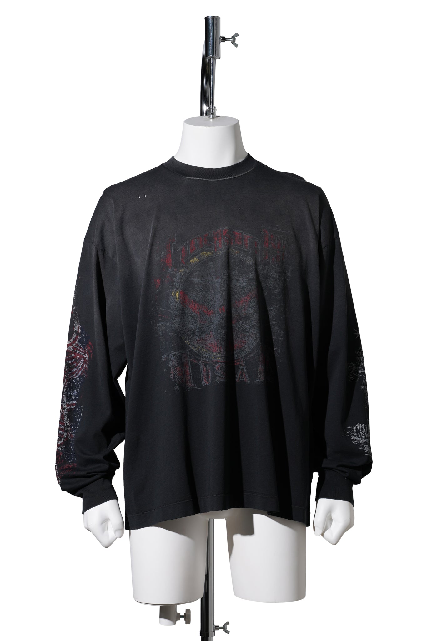 GRAPHIC LS TEE / JTMU:BLACK