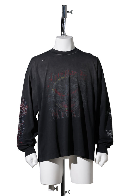 GRAPHIC LS TEE / JTMU:BLACK