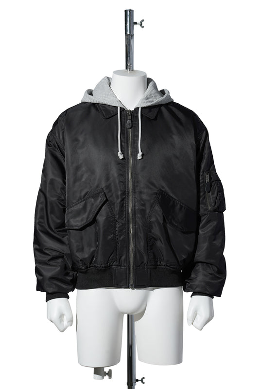 BOMBER JACKET / BLACK