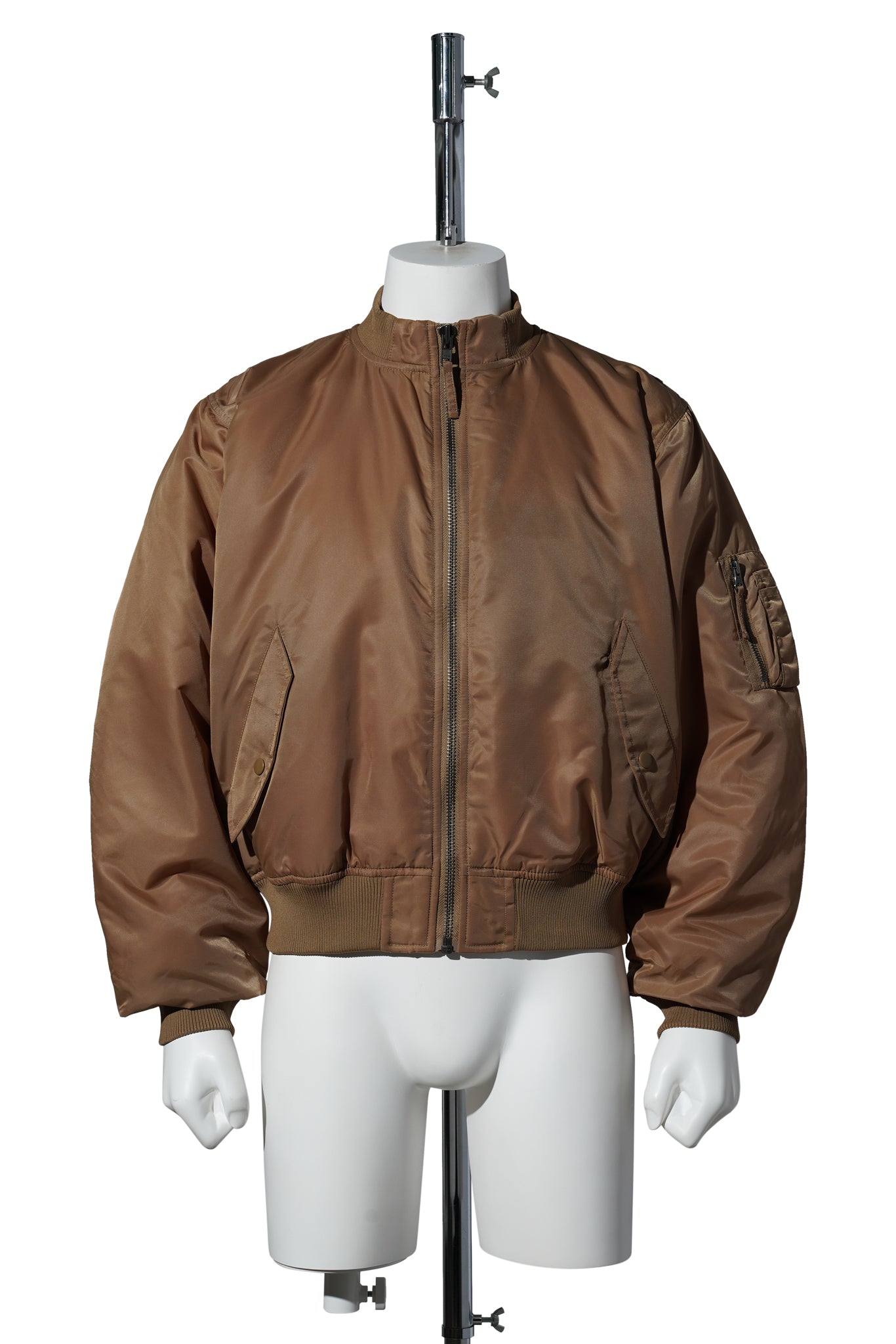 BOMBER JACKET / BROWN
