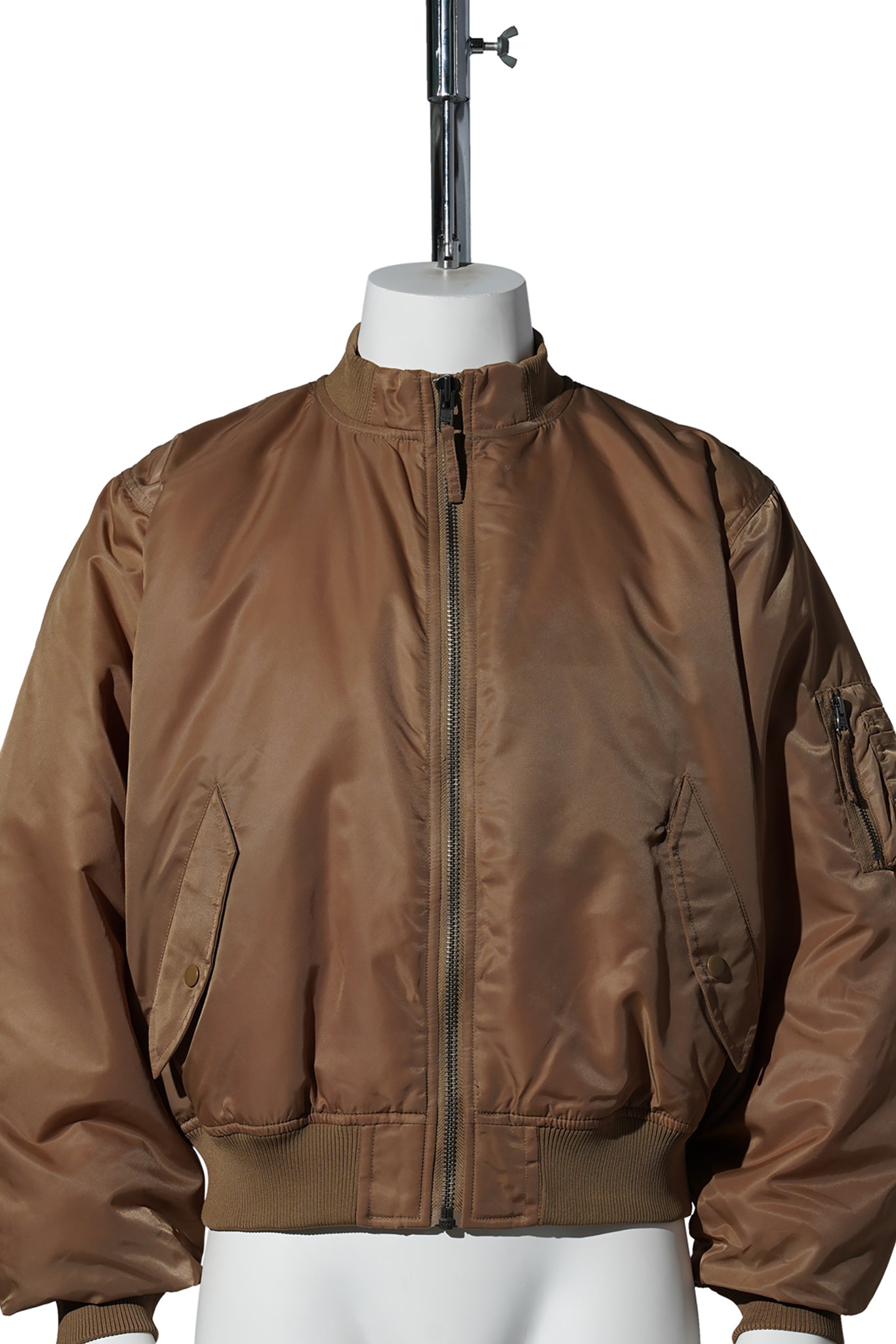 BOMBER JACKET / BROWN