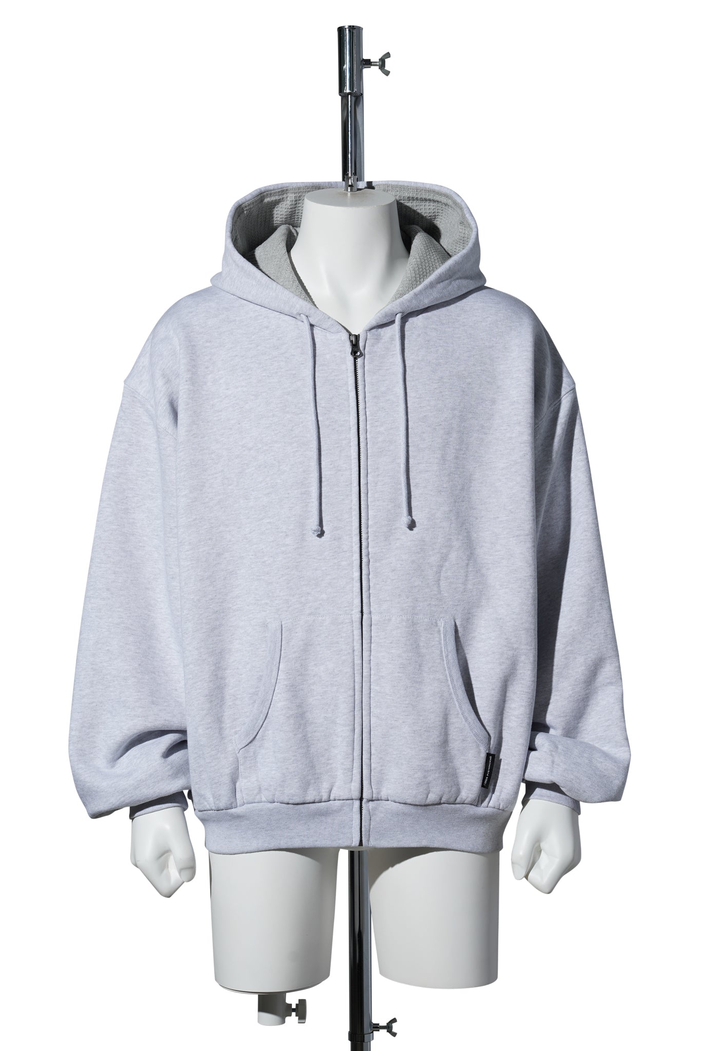 ZIP HOODIE / GREY