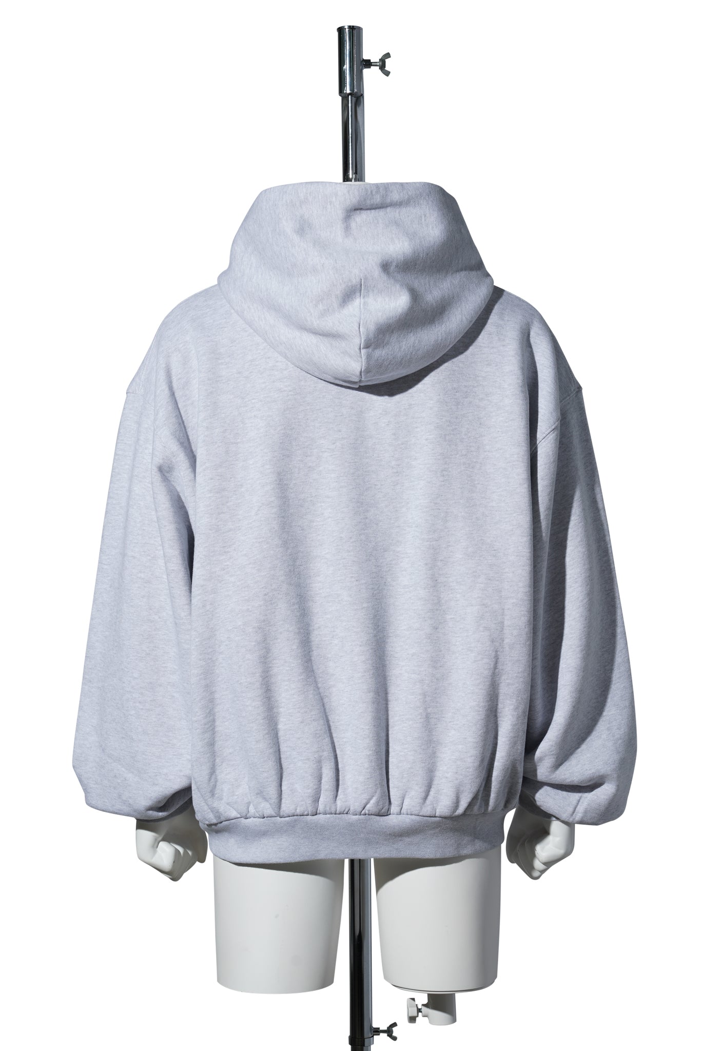 ZIP HOODIE / GREY