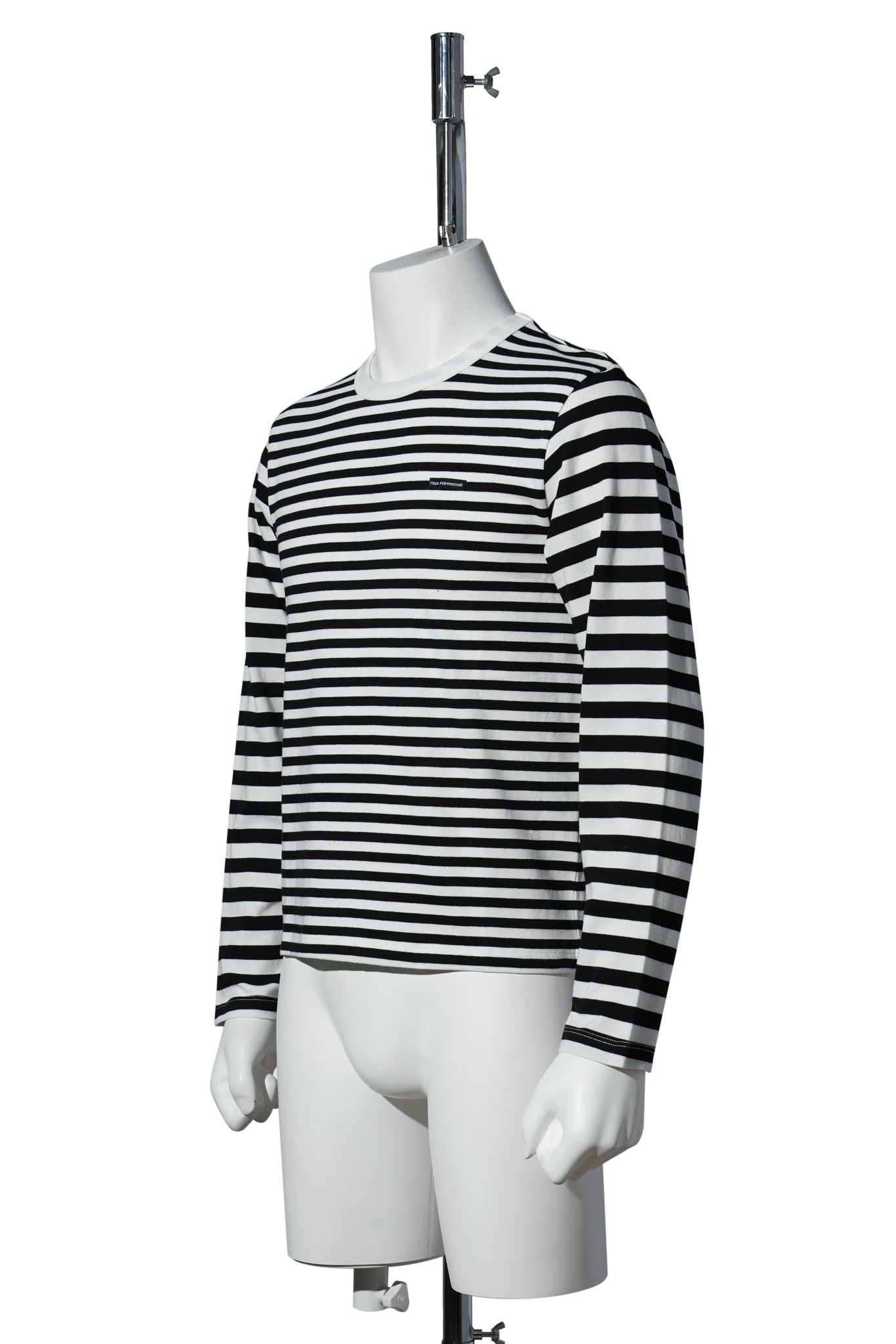 LONG SLEEVE / WHITE/BLACK