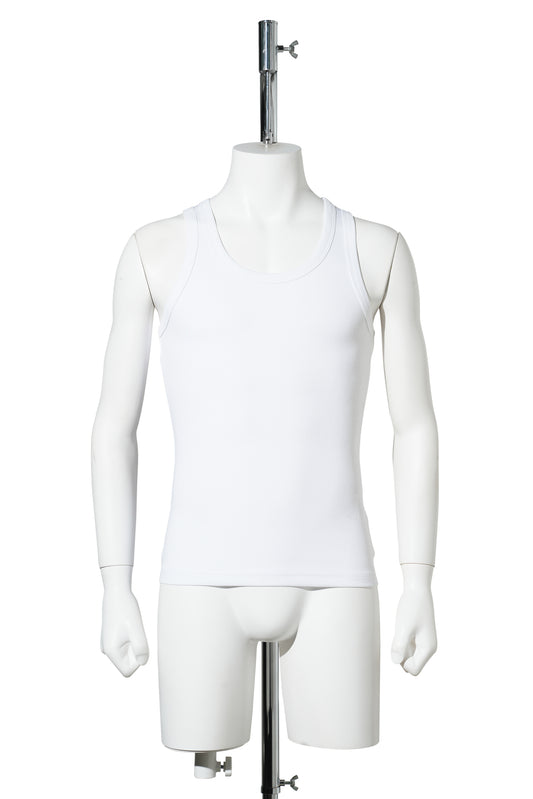 RIBBED TANK TOP / WHITE