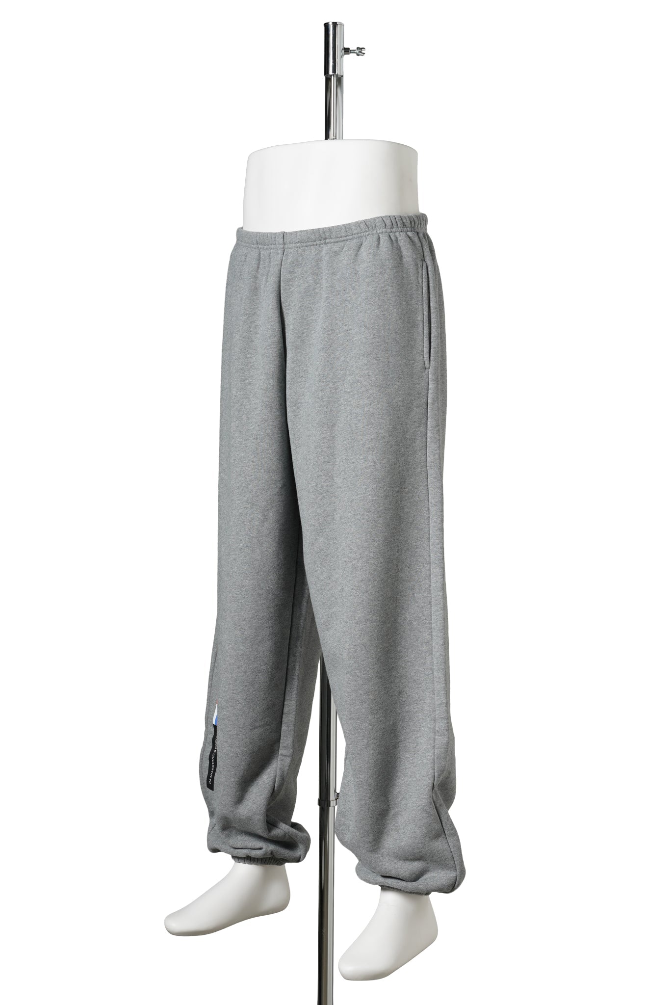 SWEATPANTS / GREY-MELANGE