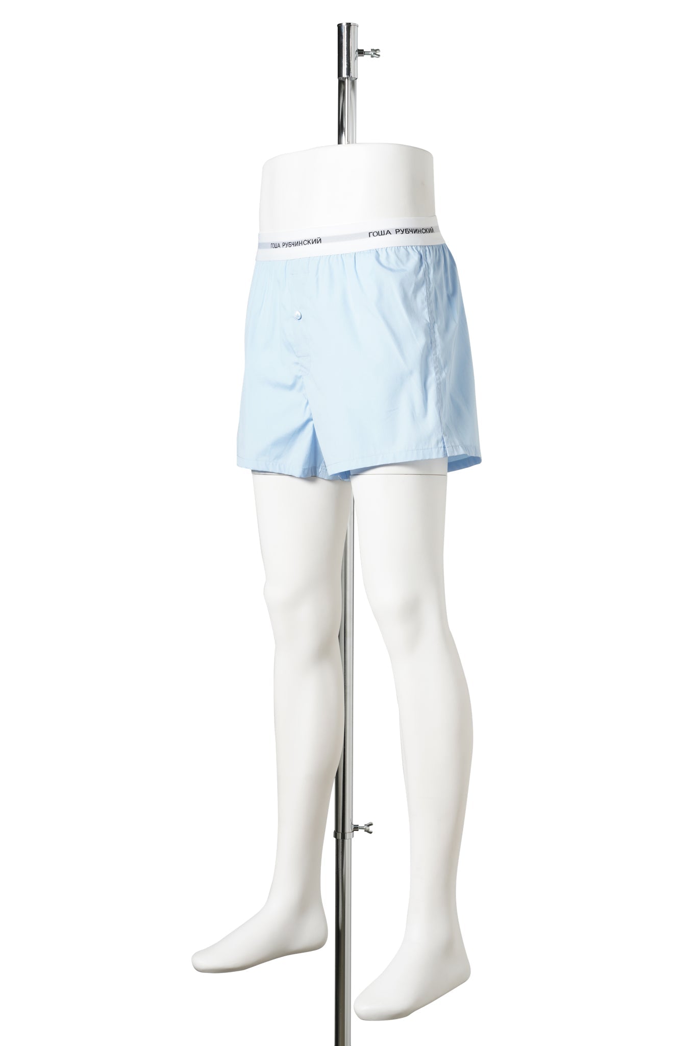 WOVEN BOXER SHORTS / BLUE