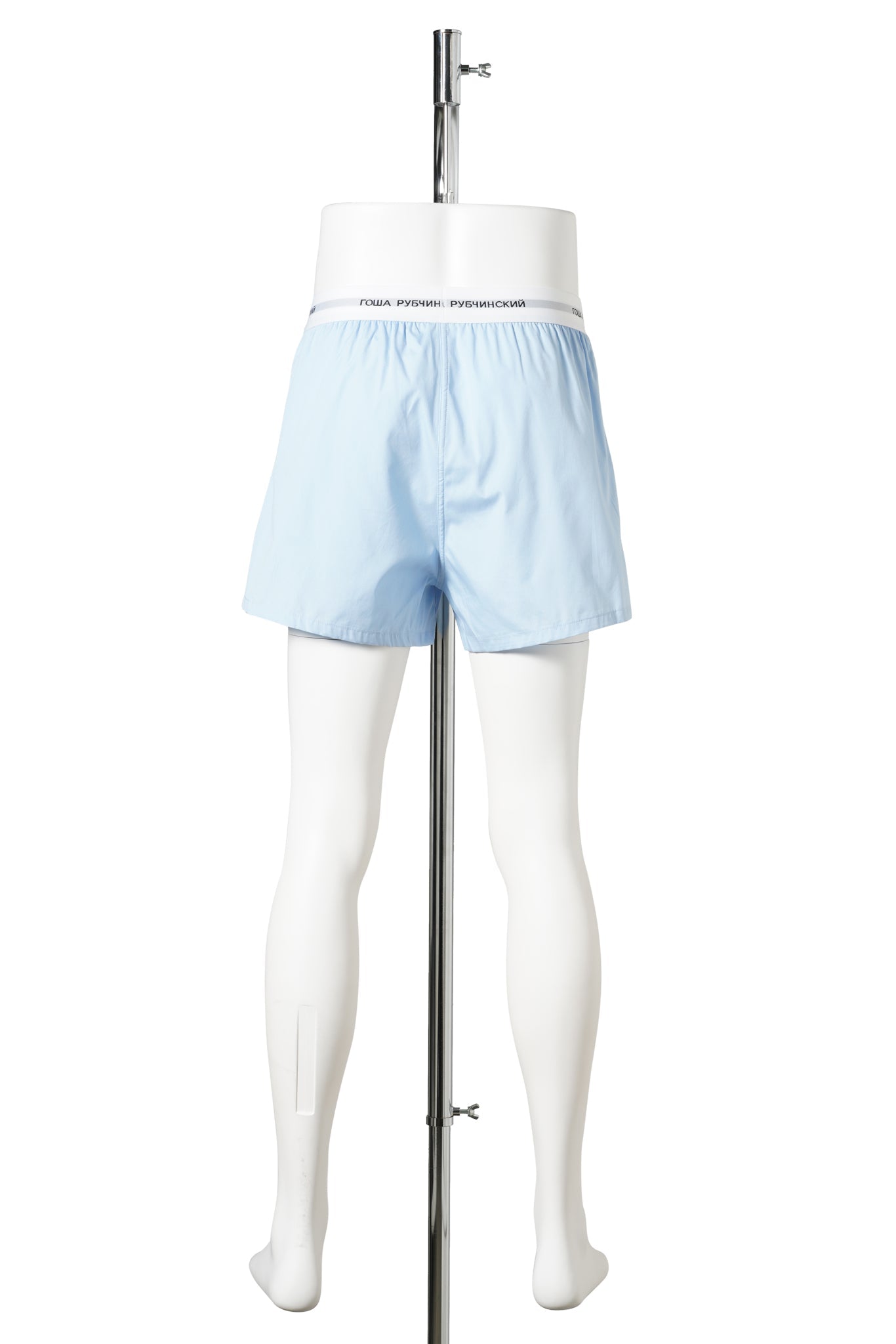 WOVEN BOXER SHORTS / BLUE