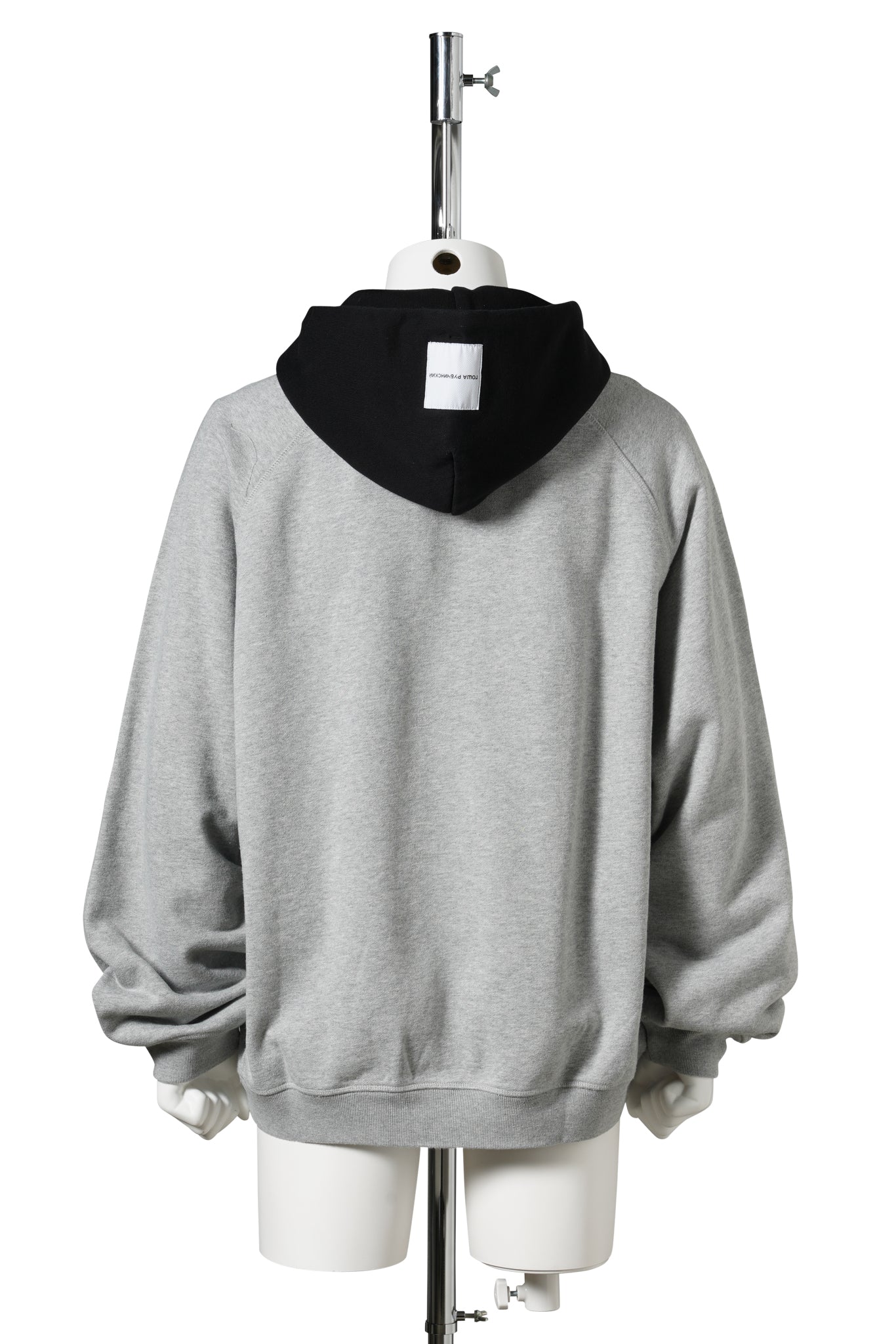 HOODIE / GREY-MELANGE