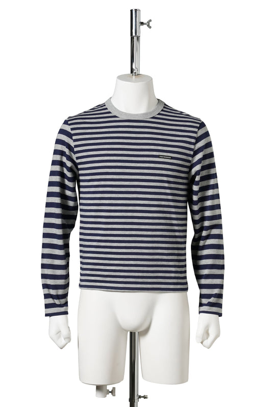 LONGSLEEVE / GREY/NAVY