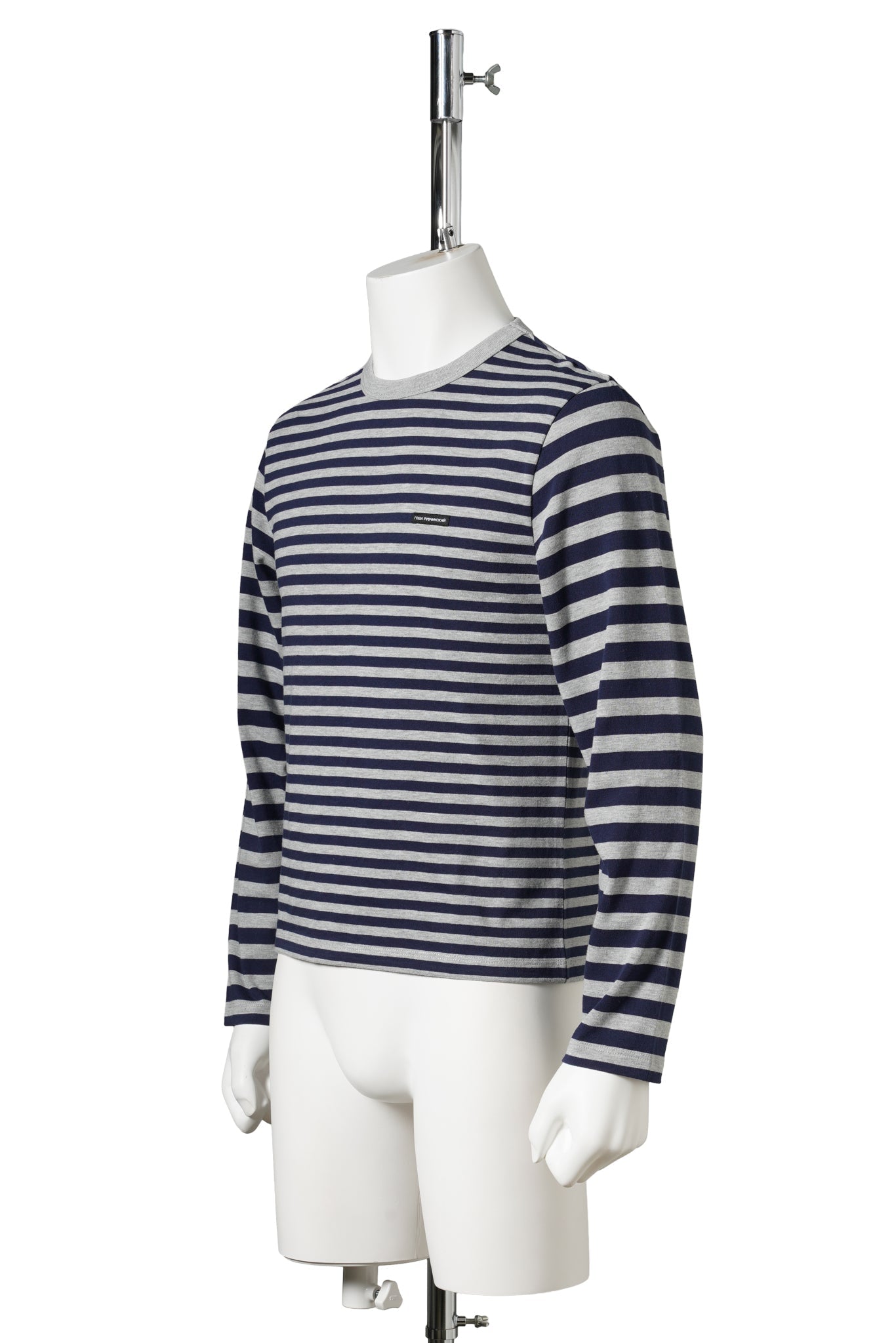 LONGSLEEVE / GREY/NAVY