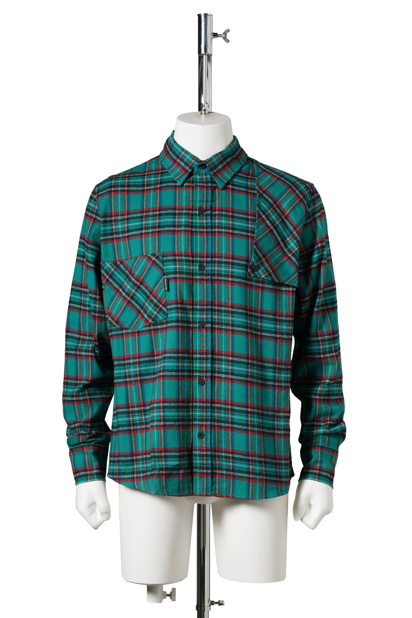 CHECKED SHIRT / CHECKED-GREEN