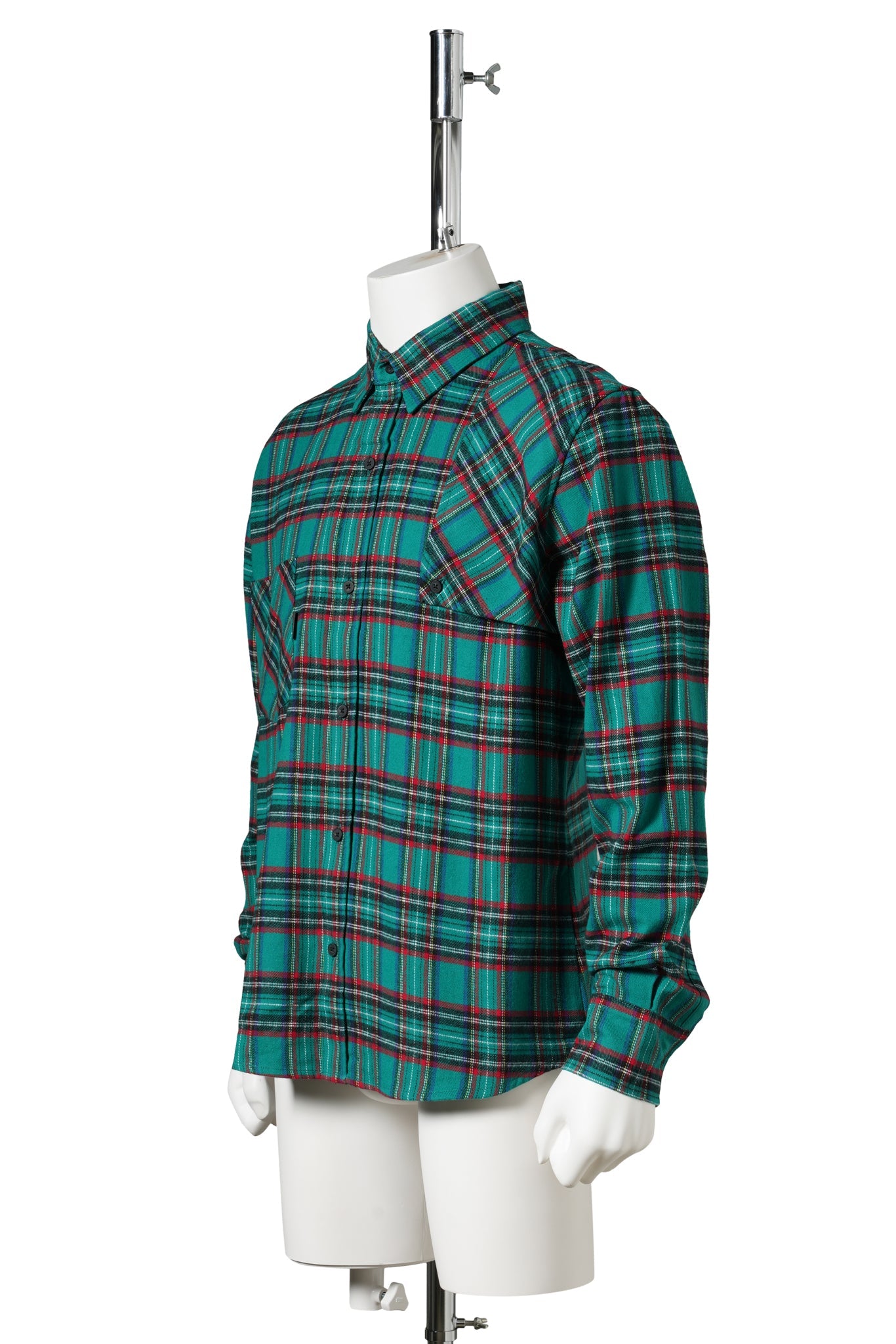 CHECKED SHIRT / CHECKED-GREEN