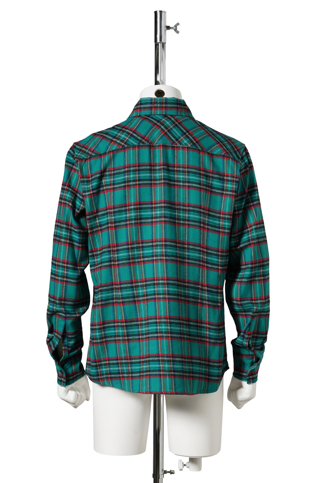 CHECKED SHIRT / CHECKED-GREEN