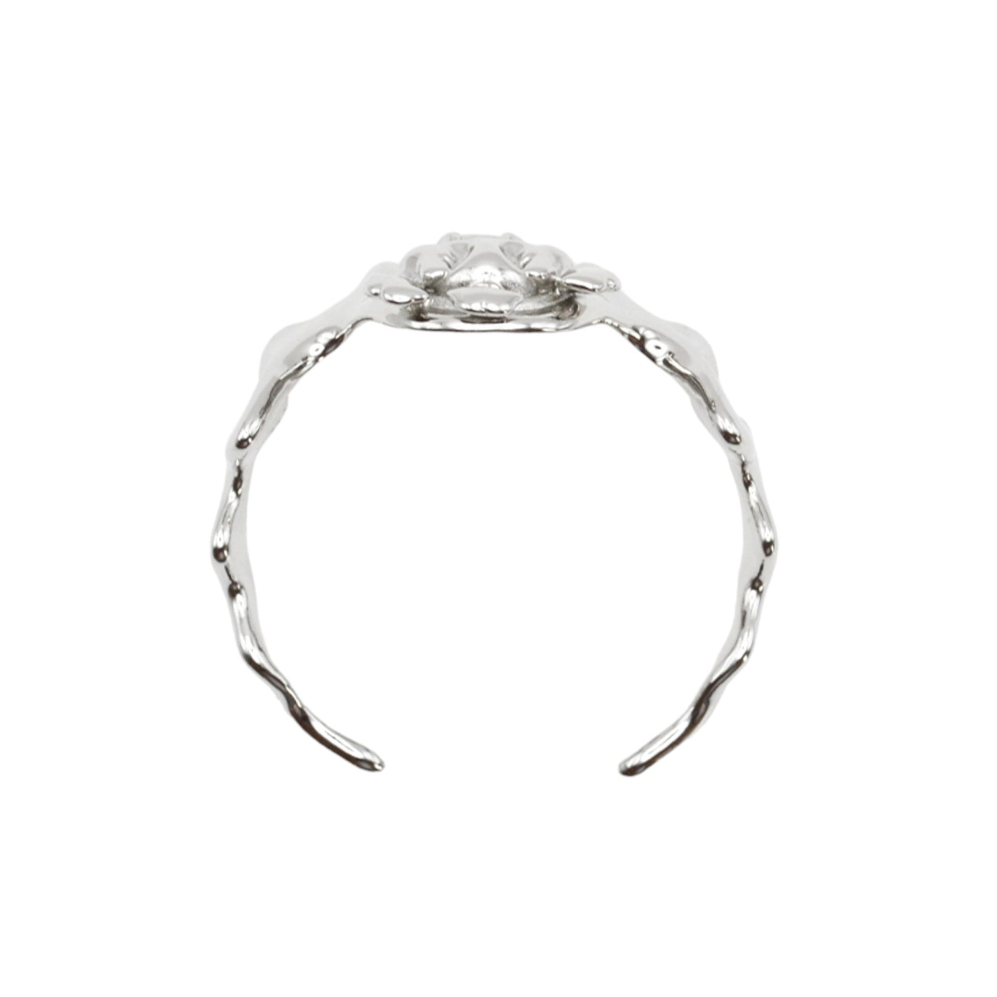 SAKURA CUFF BRACELET / SILVER