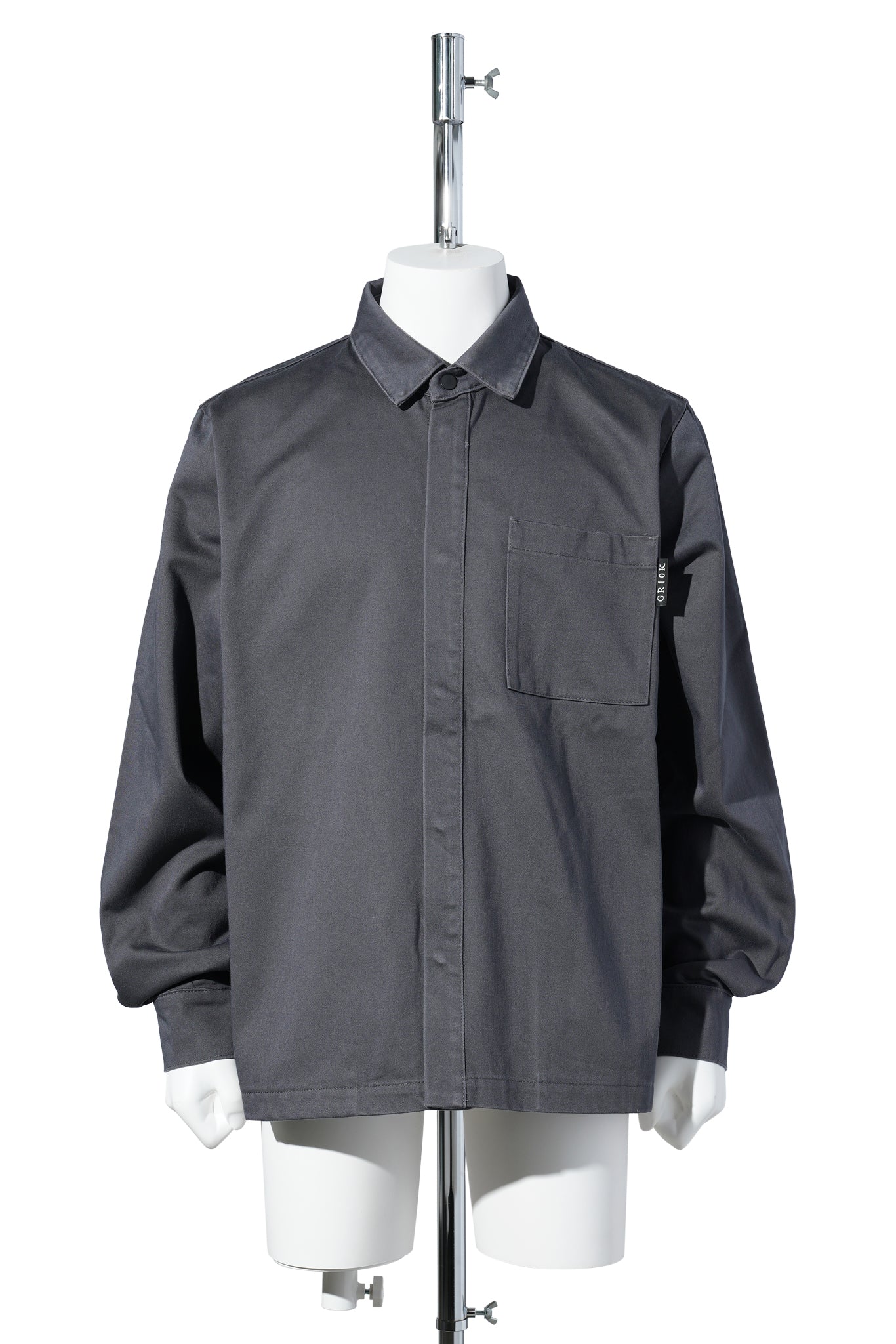 FR WASHED HEAVY SHIRT / 09 CONVOY GREY