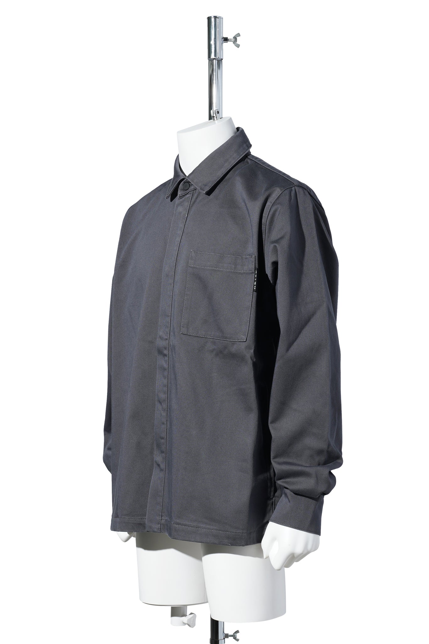 FR WASHED HEAVY SHIRT / 09 CONVOY GREY