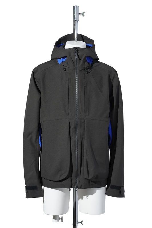 HOODIE SKELETON SHELL LI / 05 DARK SOIL GREY