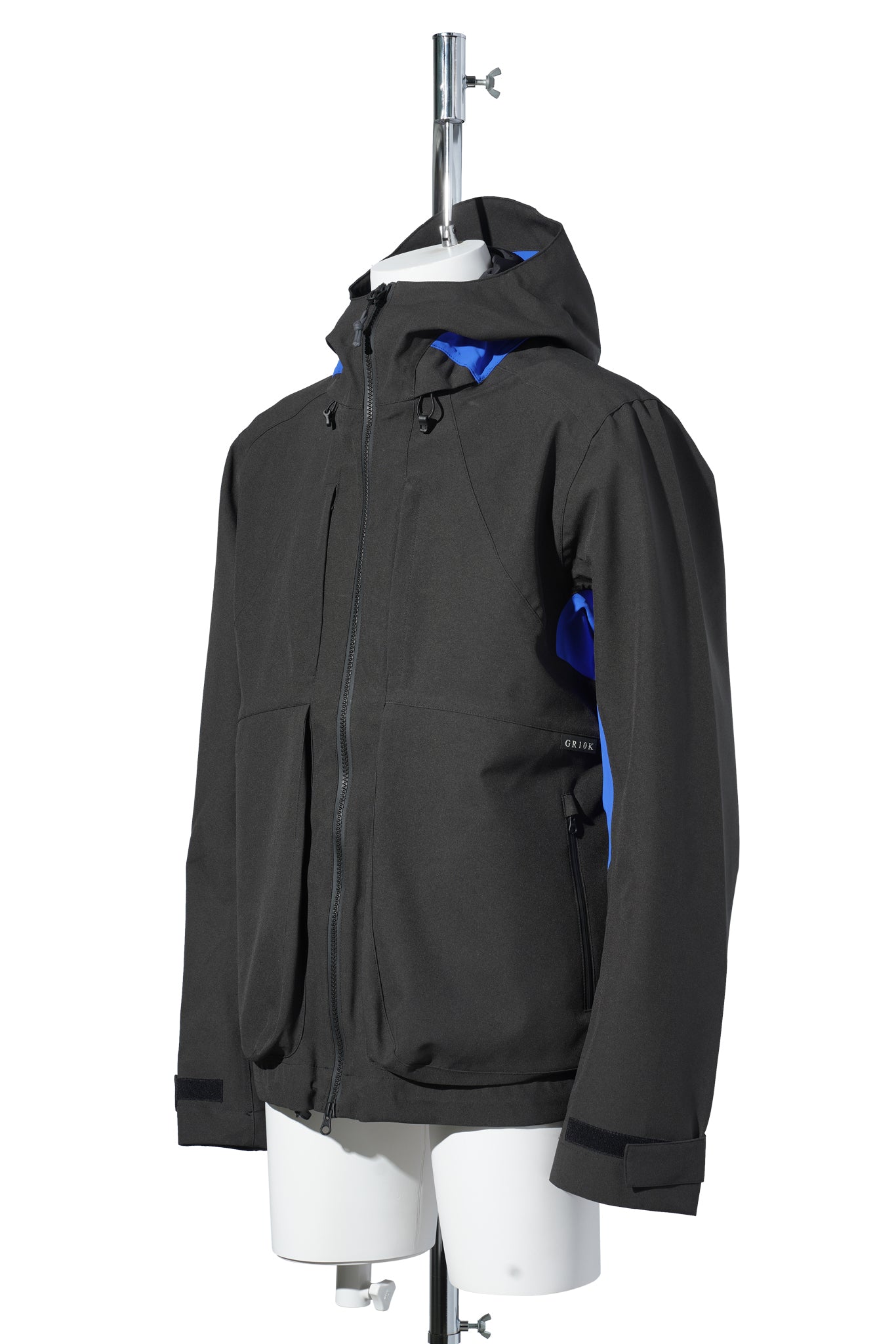 HOODIE SKELETON SHELL LI / 05 DARK SOIL GREY