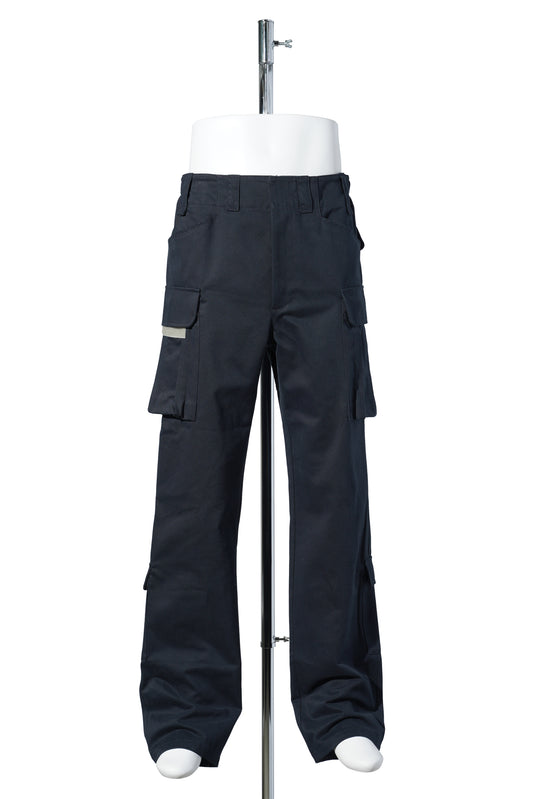 WARM CARGO PANTS / 44 BLUE NAVY