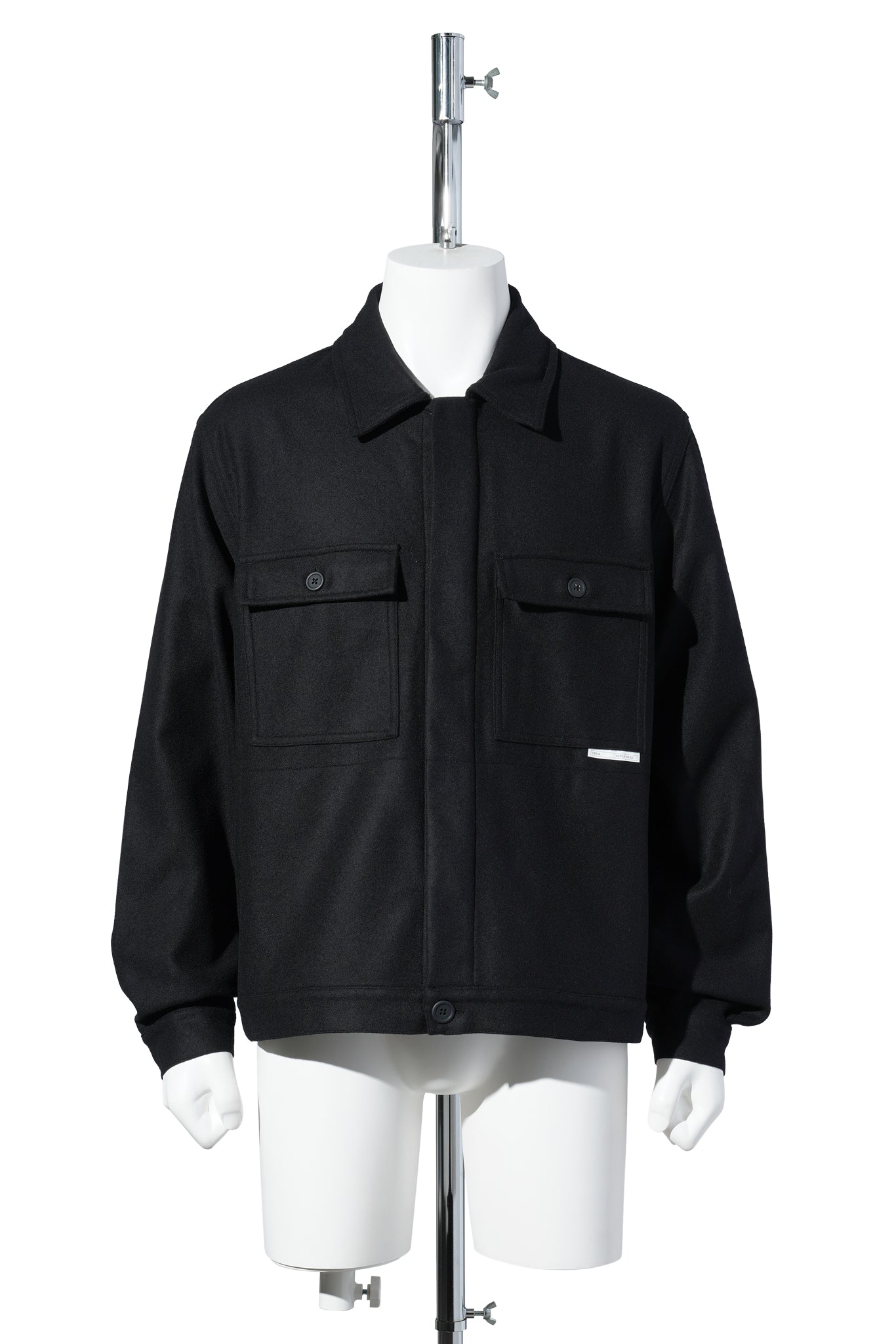 40000 REPLICATED SHORT JACKET SEASONAL / 01 BLACK