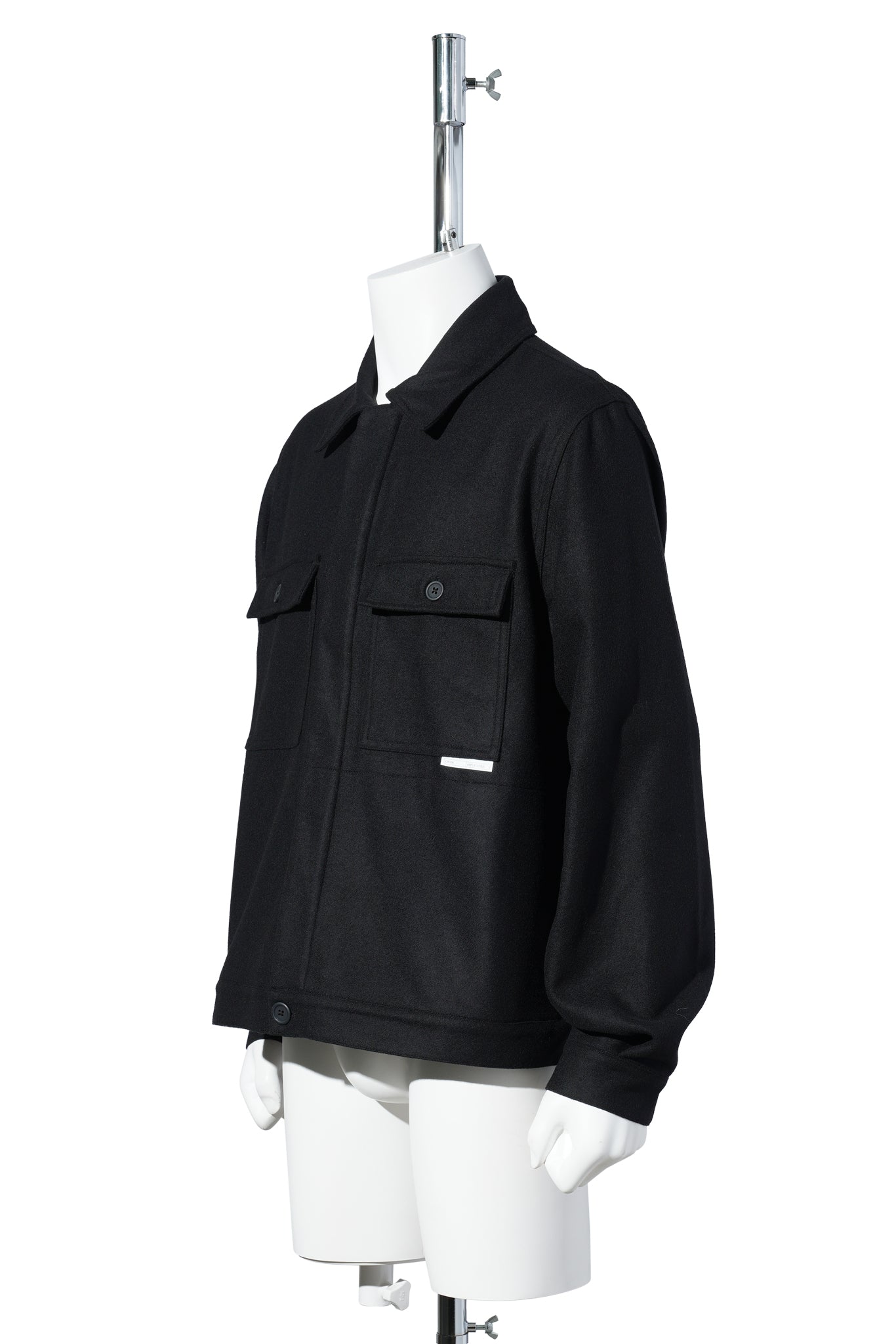 40000 REPLICATED SHORT JACKET SEASONAL / 01 BLACK