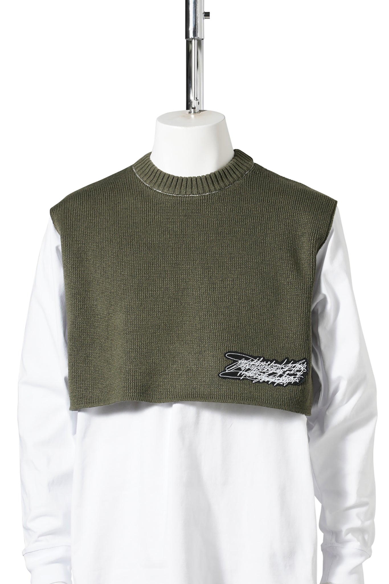 CAPE KNIT / 21:WHITE