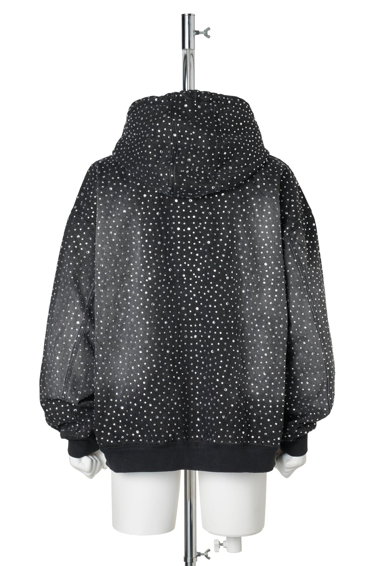 RA HOODIE / BLACK CRYSTAL