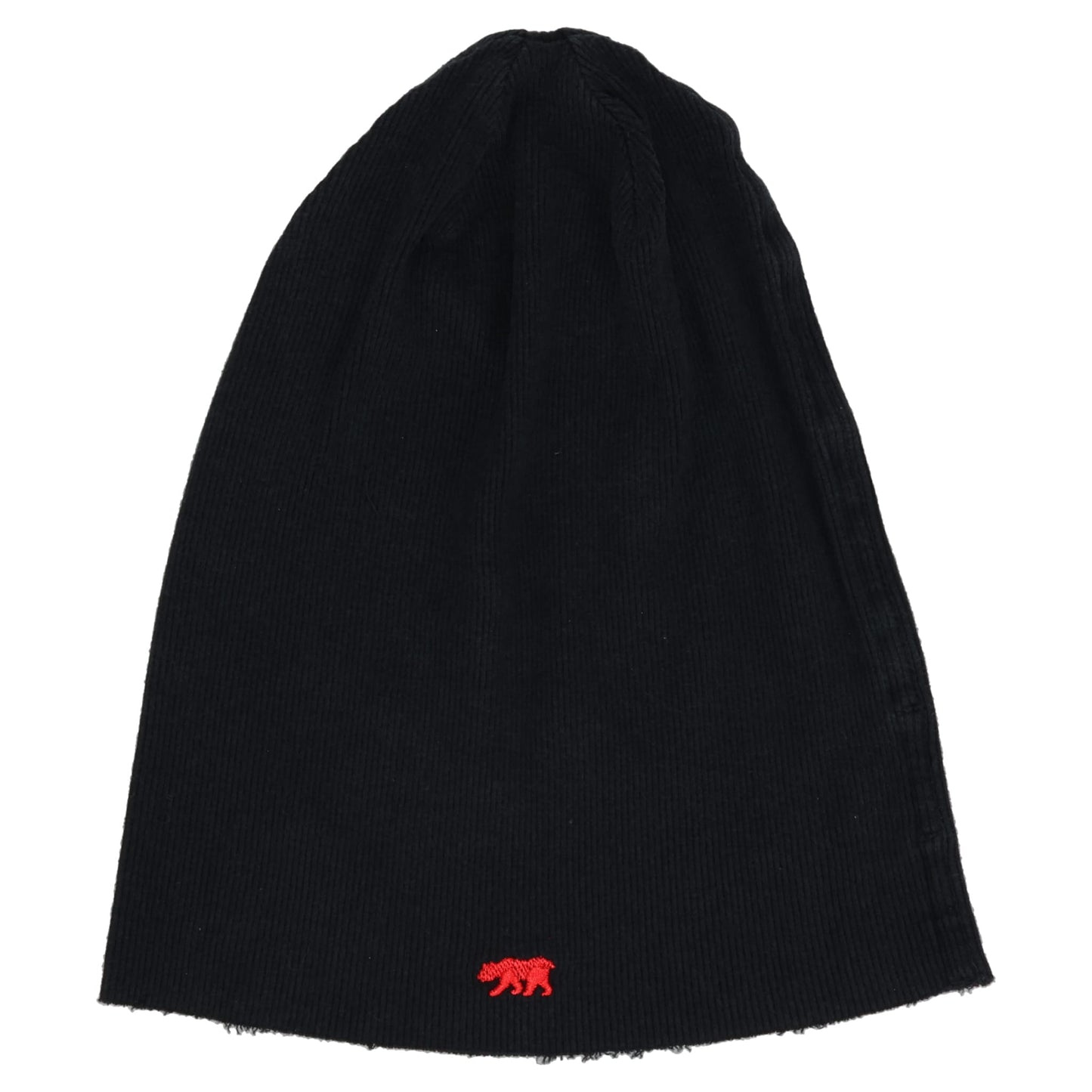 RIB BEANIE / BLACK