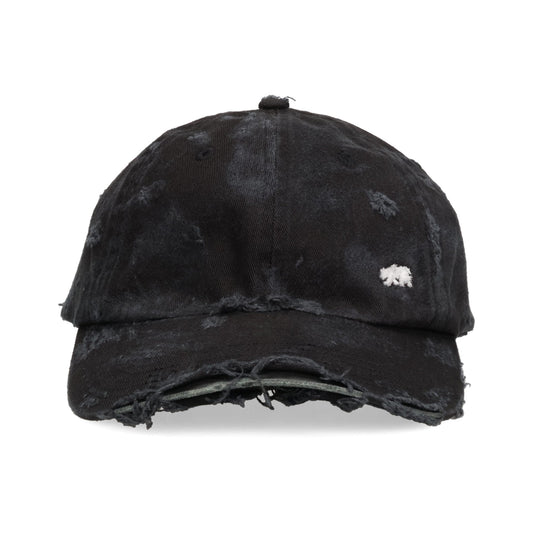 DISTRESSED CAP / BLACK