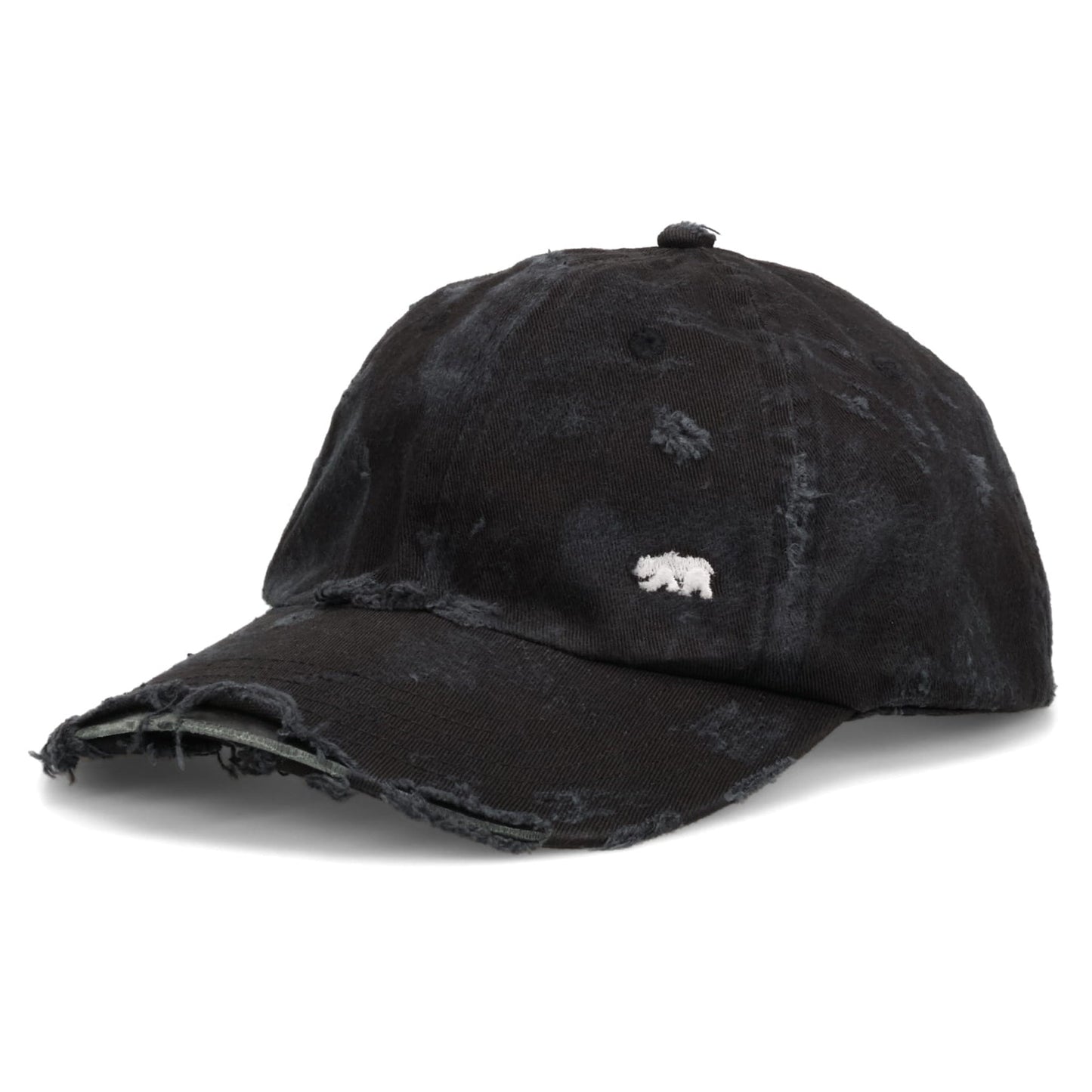DISTRESSED CAP / BLACK