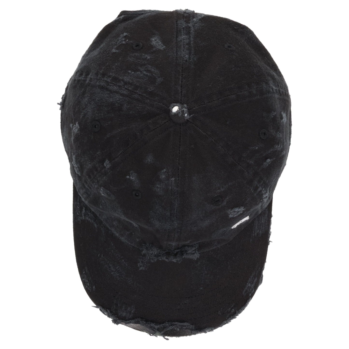 DISTRESSED CAP / BLACK