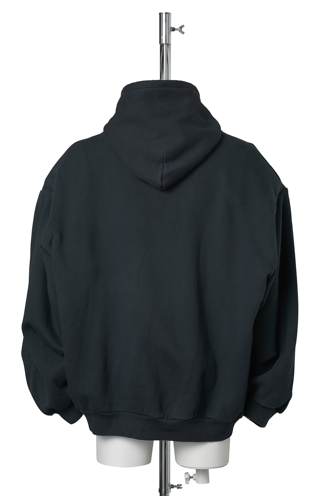 SHOULDER PAD HOODIE V2 / BLACK