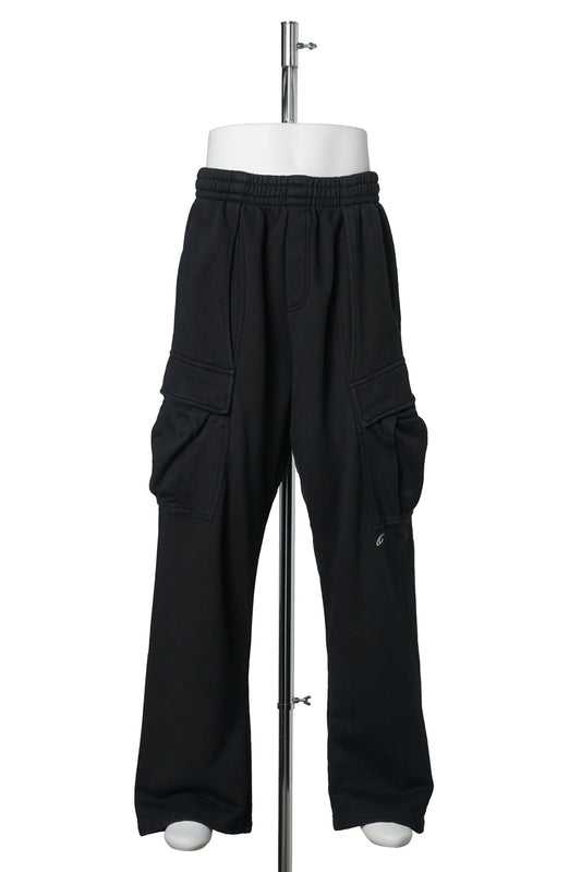 CARGO SWEATS V2 / ALMOST BLACK