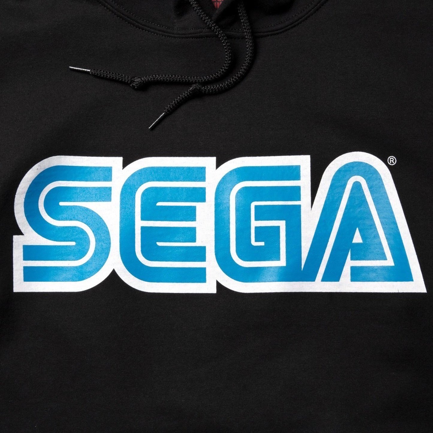 SEGA COMPANY LOGO SWEAT HOODIE 04 / BLACK