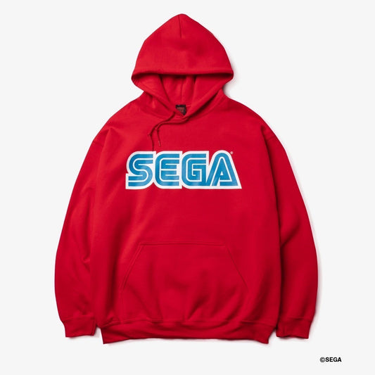 SEGA COMPANY LOGO SWEAT HOODIE  04 / RED