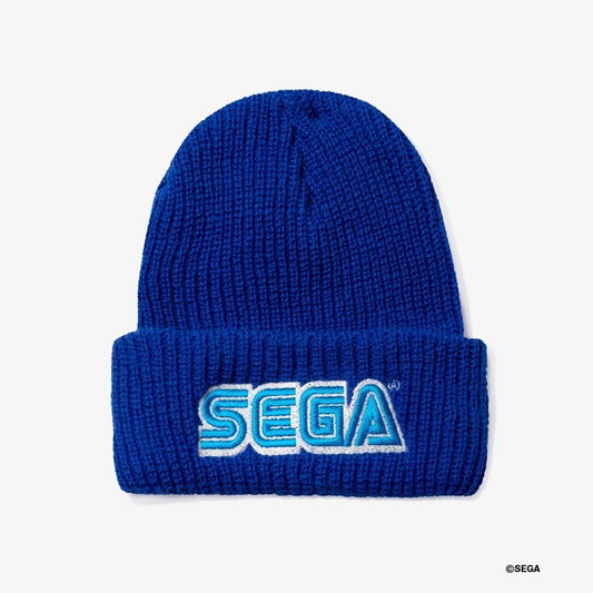 SEGA COMPANY LOGO KNIT CAP 10 / BLUE