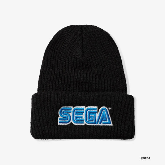 SEGA COMPANY LOGO KNIT CAP 10 / BLACK