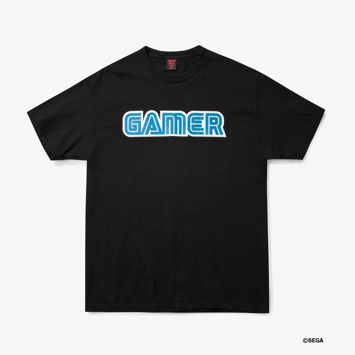 SEGA GAMER LOGO SS TEE SHIRTS 02 / BLACK