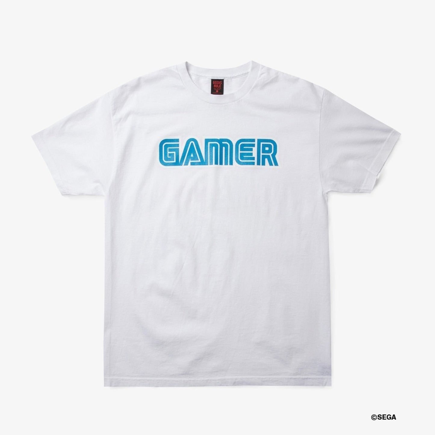 SEGA GAMER LOGO SS TEE SHIRTS 02 / WHITE