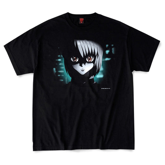 HUNTERxHUNTER x GEEKS RULE SILKCREEN PRINTING T SHIRT "クラピカ" / BLACK