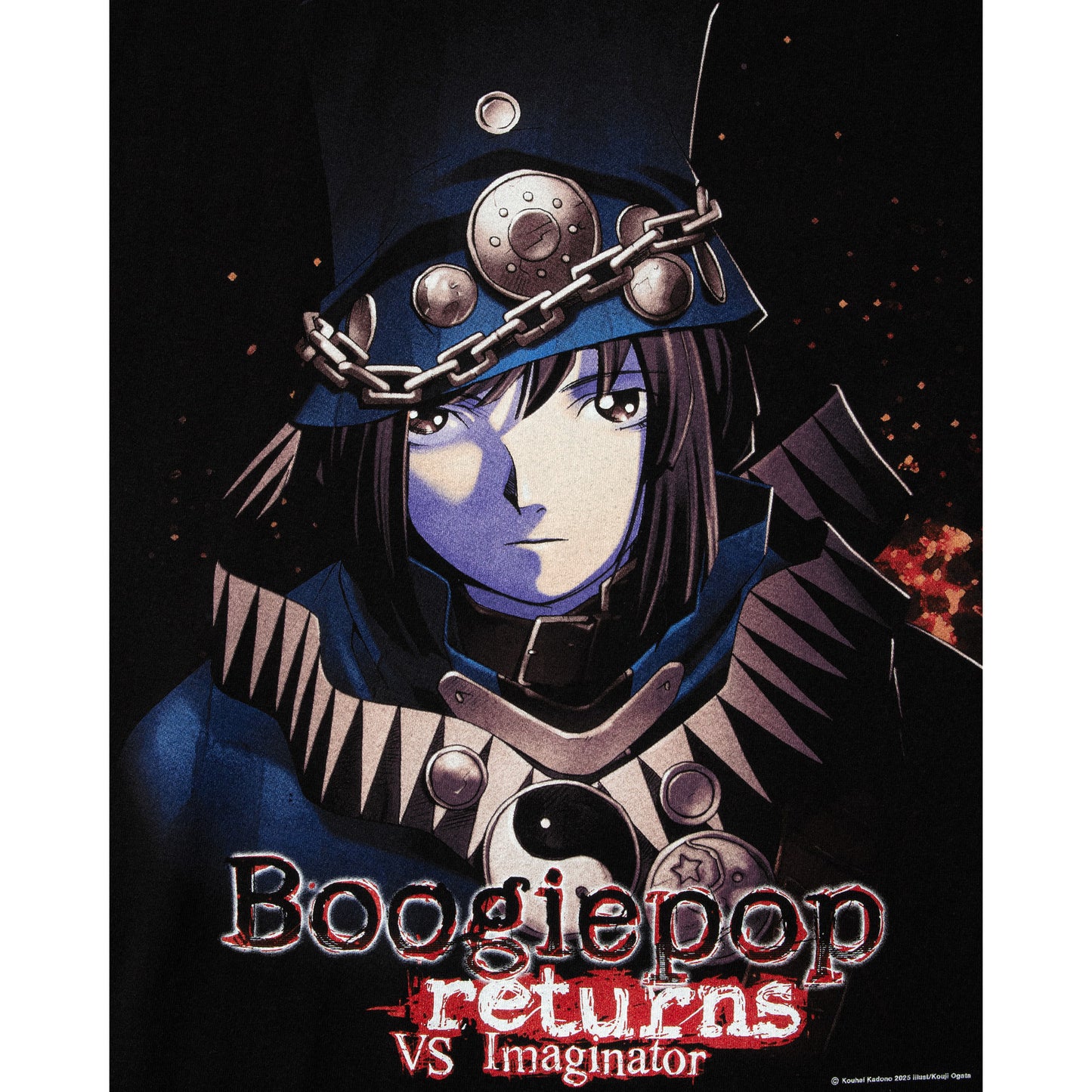 Boogiepop Returns VS Imaginator × GEEKS RULE 15 SILKSCREEN PRINTING T SHIRT / BLACK