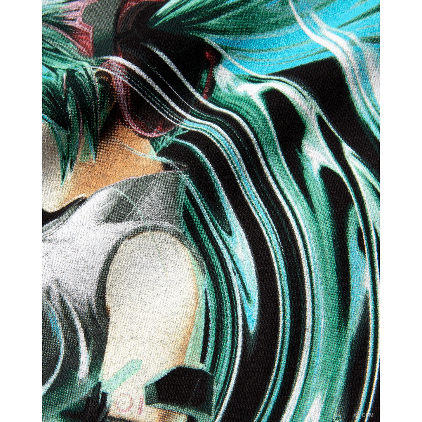 HATSUNE MIKU x GEEKS RULE 15 SILKSCREEN PRINTING T SHIRT vol.02 / BLACK