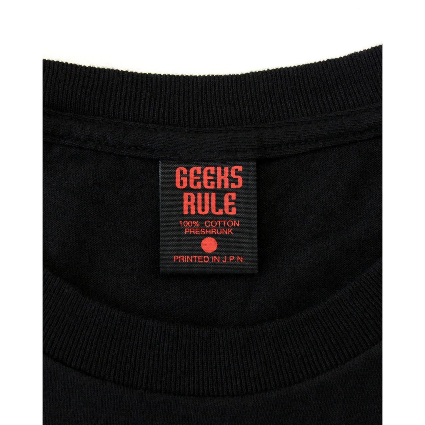 HATSUNE MIKU x GEEKS RULE 15 SILKSCREEN PRINTING T SHIRT vol.02 / BLACK