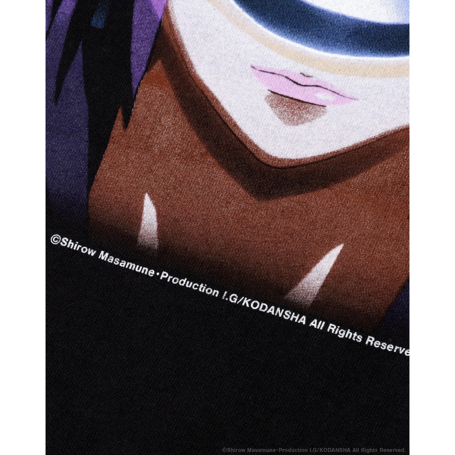 GHOST IN THE SHELL STAND ALONE COMPLEX × Infinite Archives × GEEKS RULE 15 SILKSCREEN PRINTING T SHIRT / BLACK