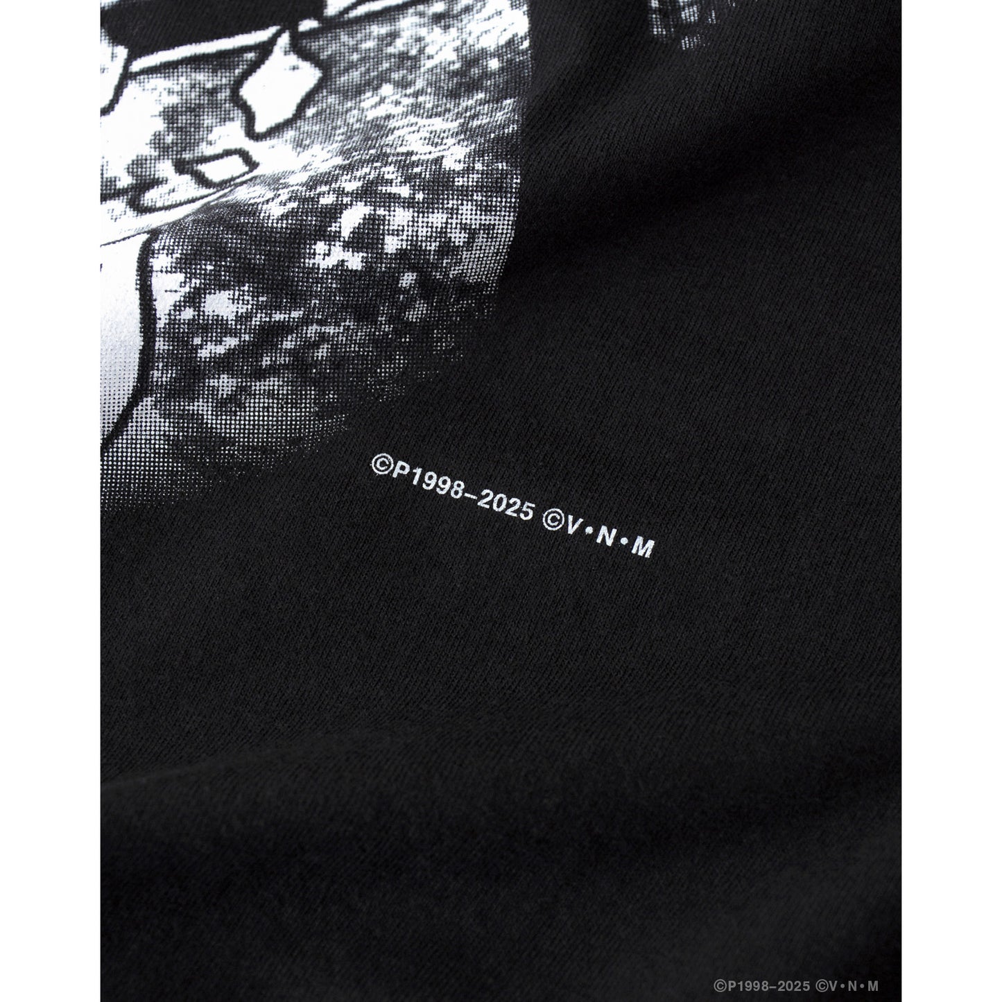 HUNTERxHUNTER x GEEKS RULE SILKSCREEN PRINTING T SHIRT "クロロ" / BLACK