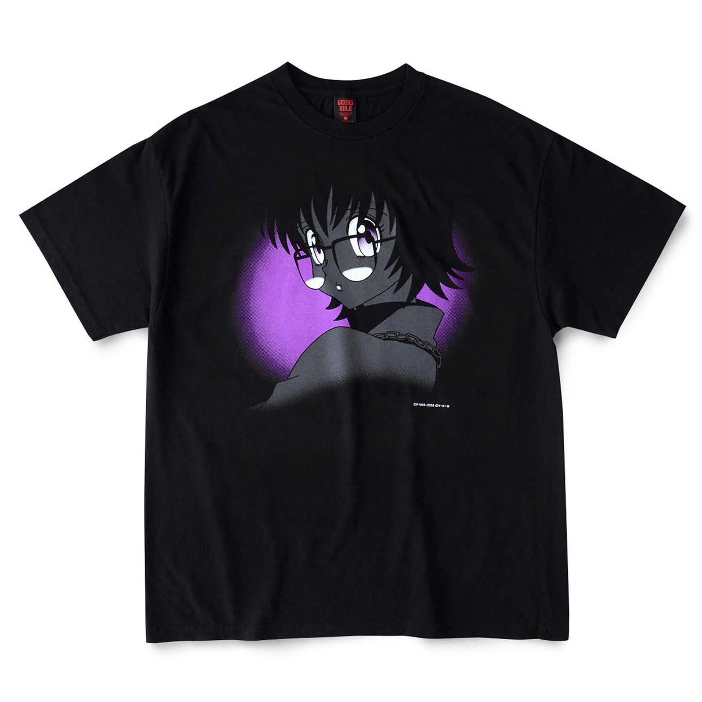 HUNTERxHUNTER x GEEKS RULE SILKSCREEN PRINTING T SHIRT "シズク" / BLACK