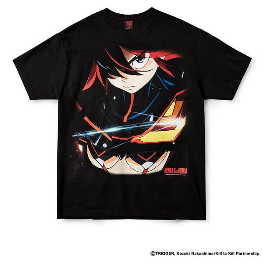 GEEKS RULE x KILL la KILL 02 SILKSCREEN PRINTING T SHIRT / BLACK